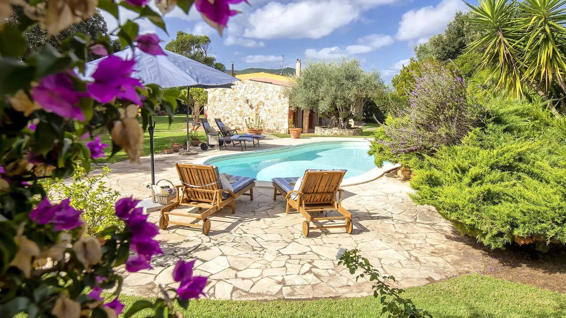Alghero Villa Rujia With Garden And Pool Porto Conte