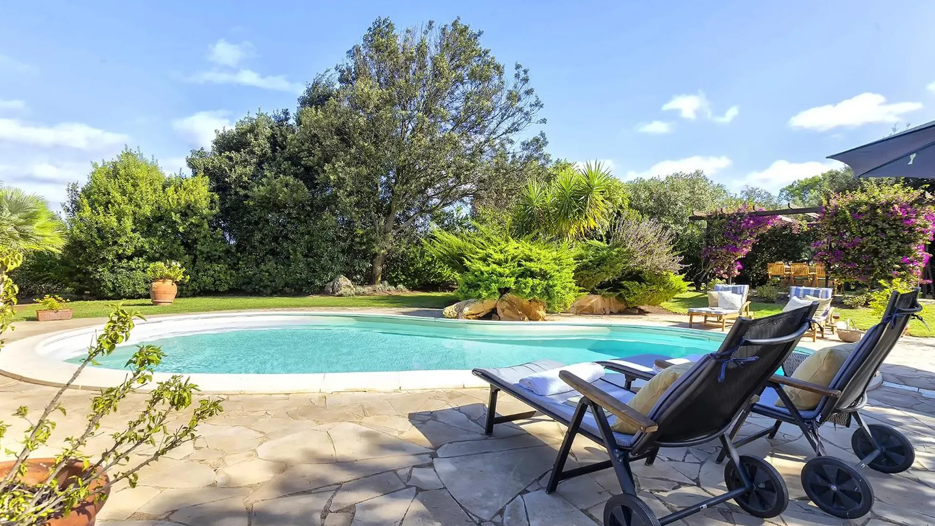 Alghero Villa Rujia With Garden And Pool Porto Conte Italien